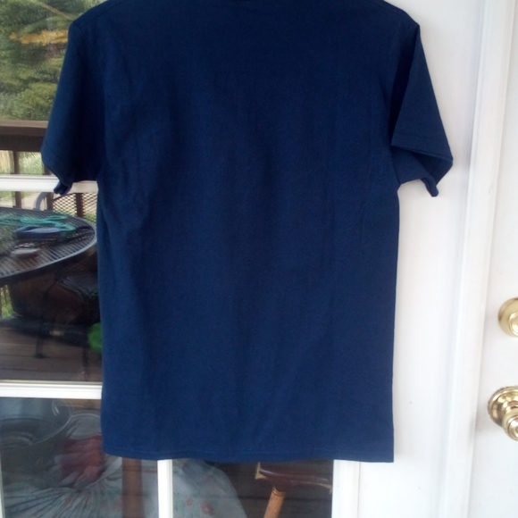 NO BAD VIBES - Small Navy T-shirt - Picture 4 of 5